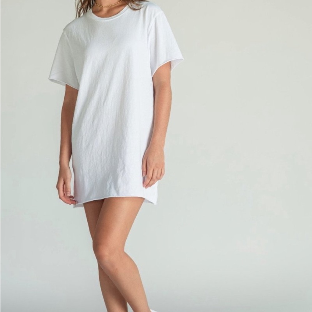 Perfectwhitetee Zepplin Shirt Dress
